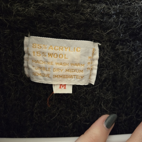 Heavy Weight Cardigan sz M - Picture 2 of 3